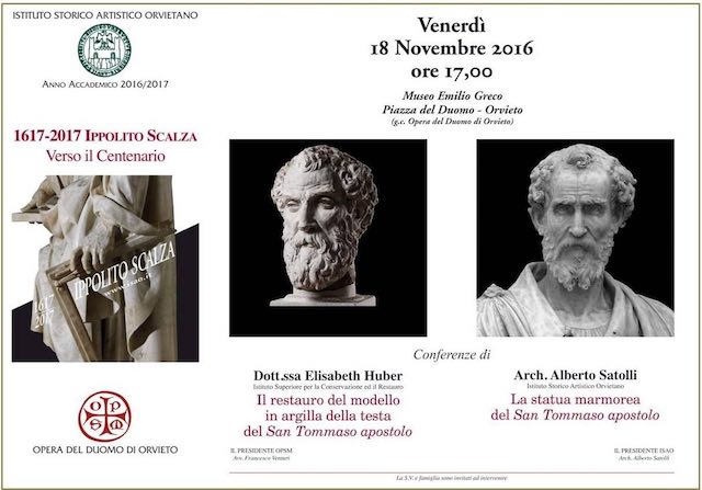 "1617-2017 Ippolito Scalza. Verso il Centenario". Conferenza al Museo Emilio Greco
