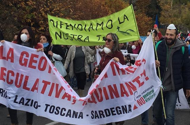 Comitato Scansano Sos Geotermia: "Il pericolo non va esportato in Maremma"