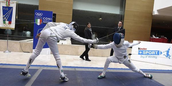 Roberto Di Matteo ai Campionati del Mondo Master di Scherma