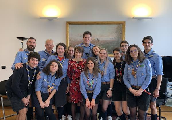 Gli Scout di Orvieto incontrano il ministro Elena Bonetti