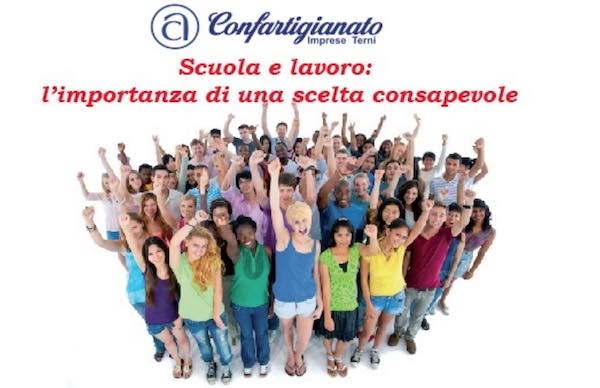 Confartigianato: "Scuola e Lavoro. L'importanza di una scelta consapevole"