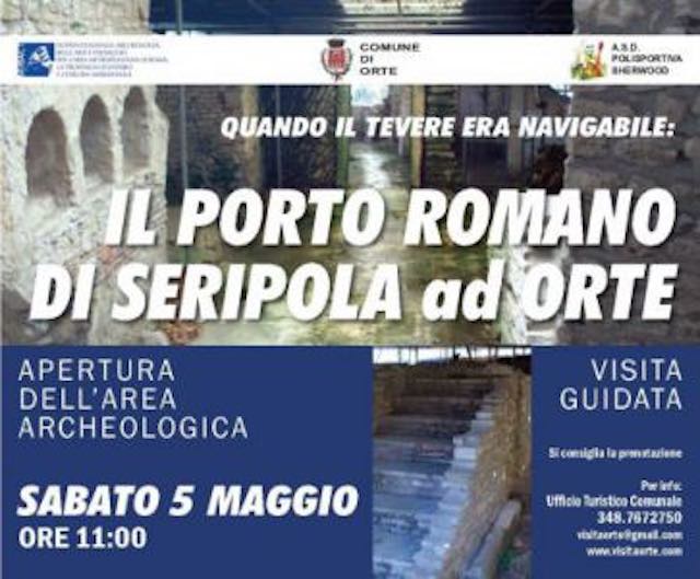"Quando il Tevere era navigabile: il Porto Romano di Seripola". Si inaugura l'area archeologica 
