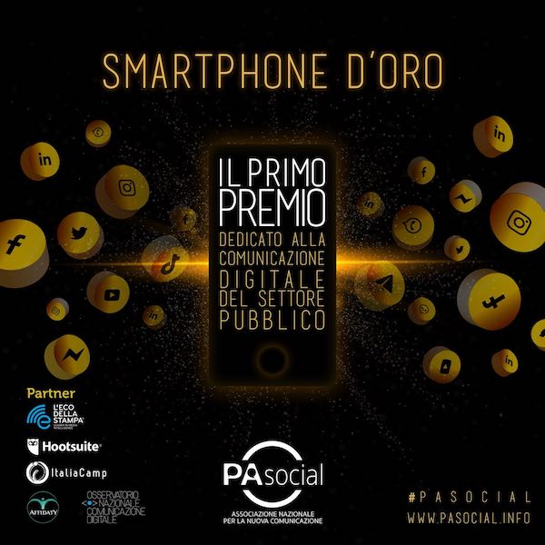 Orvieto allo "Smartphone d'Oro", premio dedicato alla comunicazione pubblica digitale