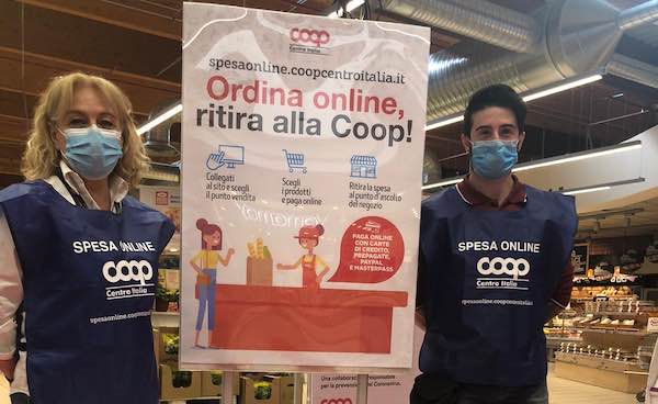 Disponibile anche alla Coop di Orvieto la spesa online con ritiro a negozio