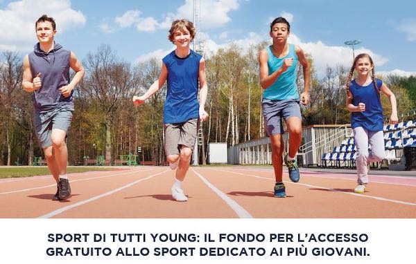 Aperte le iscrizioni a "Sport di tutti. Young 2019/2020" dai 5 ai 18 anni