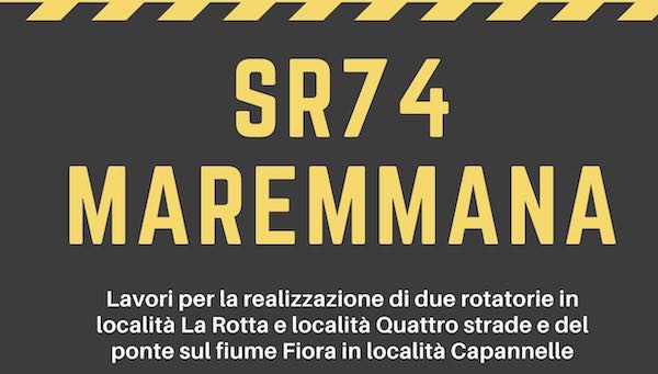 Strada Regionale 74 Maremmana, incontro pubblico per illustrare i lavori