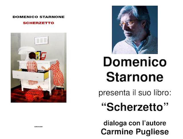 Riparte "I Venerdì della Biblioteca". Domenico Starnone presenta il libro "Scherzetto"
