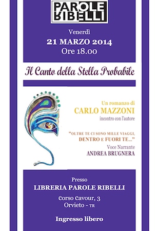 Carlo Mazzoni presenta "Il Canto della Stella Probabile"