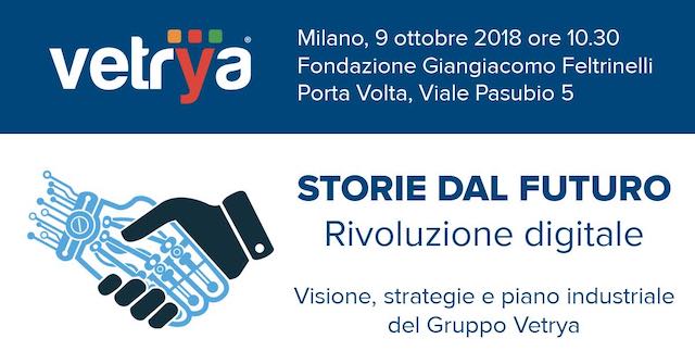 Vetrya presenta a Milano visione, strategie e piano industriale 2018-2023
