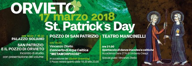 Così Orvieto si prepara a celebrare il St. Patrick's Day 2018