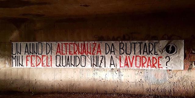 Blocco Studentesco Umbria grida al "flop dell'alternanza scuola-lavoro"