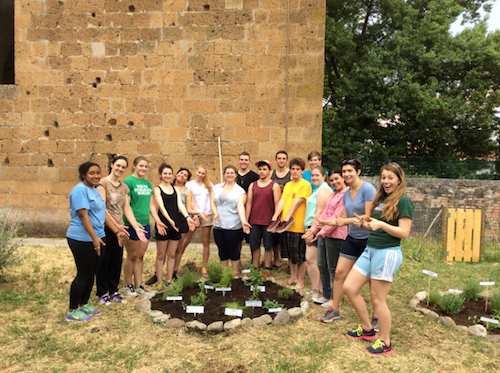 A Orvieto le attività di studio e volontariato di un gruppo di studenti della Drew University