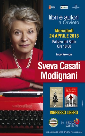 Sveva Casati Modignani presenta "Il diavolo e la rossumata" al Palazzo dei Sette