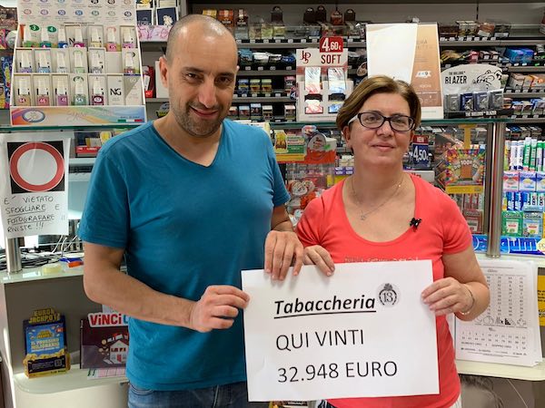 La Dea Bendata bacia ancora Orvieto. Vinti quasi 33.000 euro al SuperEnalotto