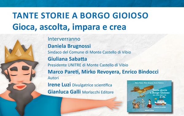 "Tante Storie a Borgo Gioioso", un gioco da tavolo e un audiolibro