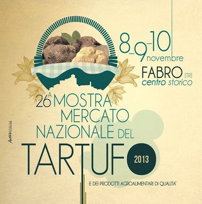 Torna a Fabro la mostra mercato nazionale del tartufo e dei prodotti agroalimentari di qualità