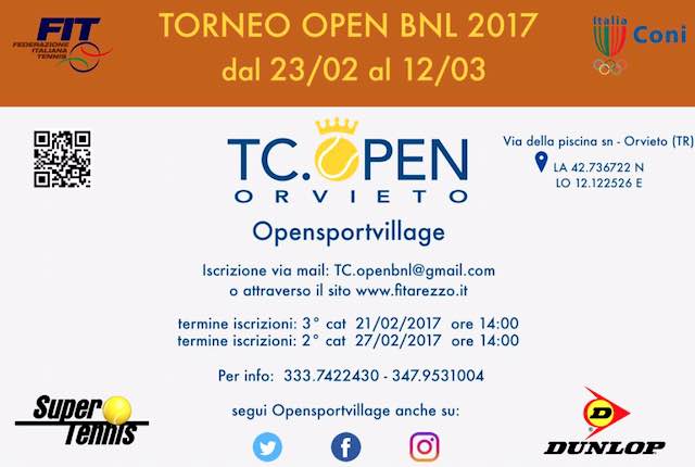 Il tennis dà spettacolo. Via al Torneo Open BNL 2017 al Club Opensportvillage