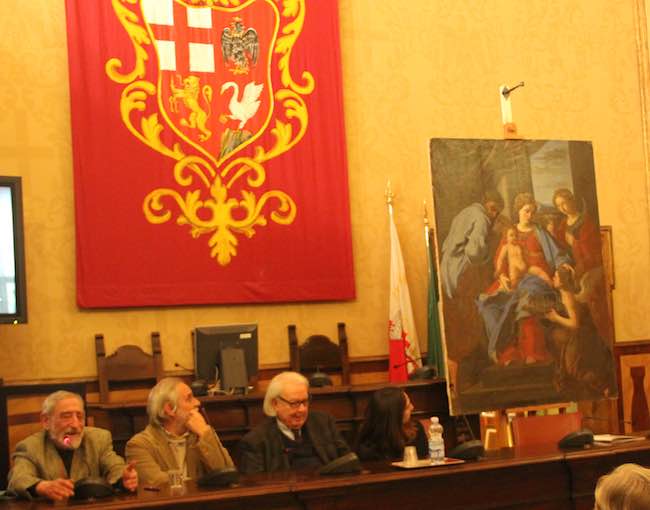 Nel giorno di S.Lucia, disvelata la tela della dedicazione della città. "Orvieto Pulita" con la cultura