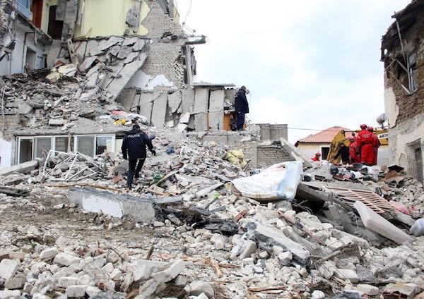 Sisma in Albania, in partenza altri esperti. Nel team anche l'ingegnere Francesco Longhi