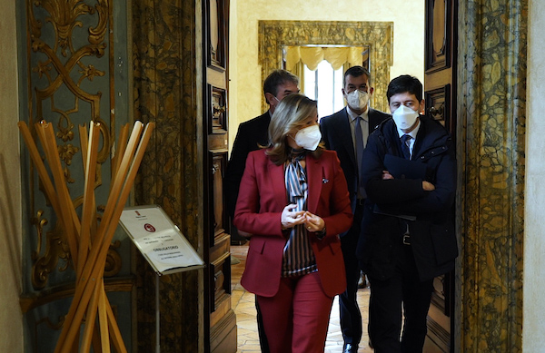 Il Ministro Speranza in Regione. "Lavoro umbro sulle varianti particolarmente prezioso"