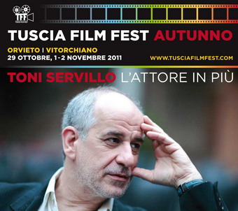 Tuscia Film Fest Autunno. Toni Servillo protagonista al Mancinelli di Orvieto e al CineTuscia Village di Vitorchiano