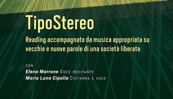 In streaming il reading "Tipo Stereo (e altre cose che non si possono dire)"