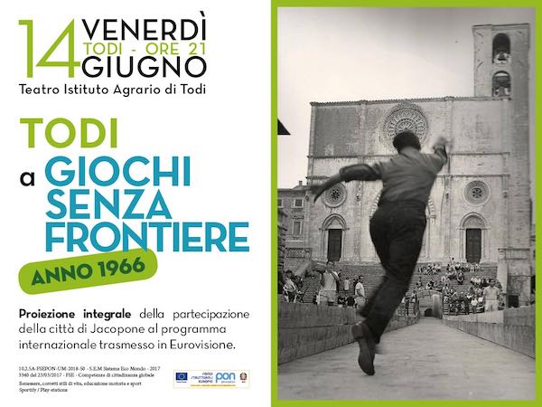 "Todi a Giochi Senza Frontiere". Alla Cittadella Agraria per rivivere la notte del 1966