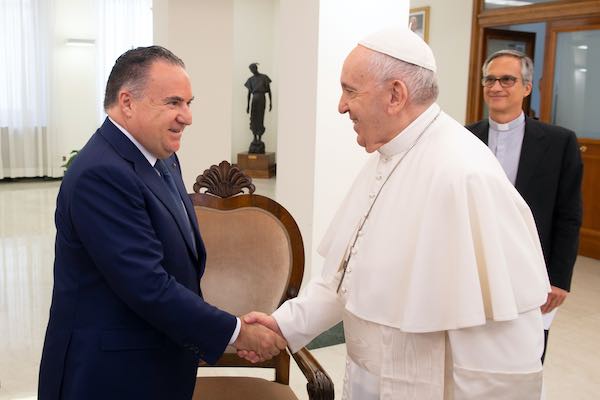 "VatiVision", incontro alla Santa Sede tra Papa Francesco e Luca Tomassini