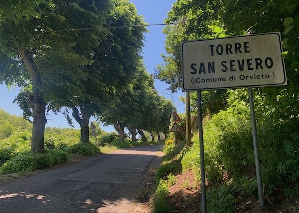 Strada Comunale di Torre San Severo chiusa al traffico per lavori