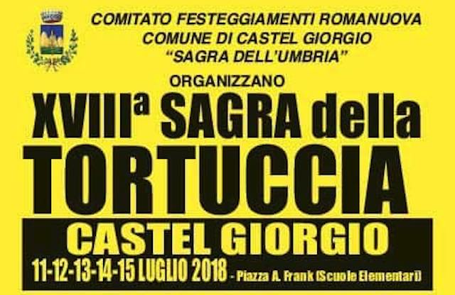 Entra nel vivo la 18esima edizione della "Sagra della Tortuccia"