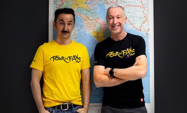 Linus e Nicola in bicicletta, fa tappa a Orvieto il "Tour De Fans" di Radio Deejay