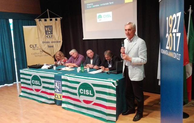 Angelo Manzotti nominato coordinatore dell'area sindacale territoriale Terni-Orvieto