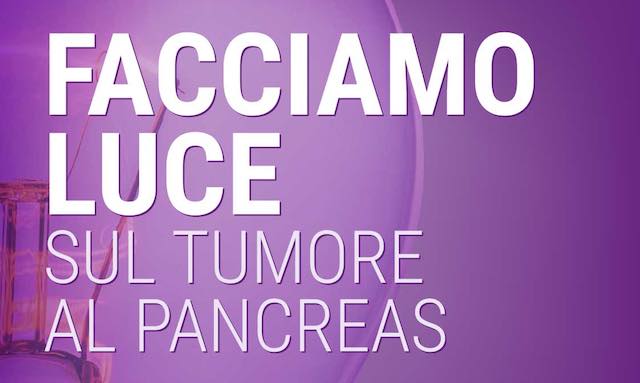 Lotta al tumore al pancreas, il Comune s'illumina di viola