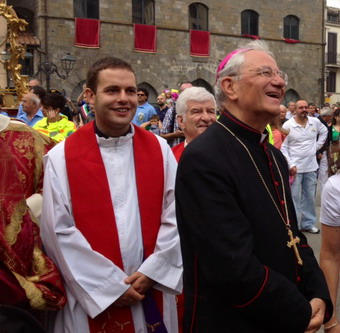 Festa di Santa Cristina a Bolsena, Monsignor Tuzia: "Rilancio di una fiamma di fede". Fuochi rimandati a sabato 28 luglio