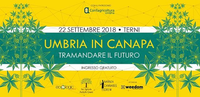 "Umbria in Canapa 2018". Focus sulla canapa tra convegni, mostre, degustazioni e concerti