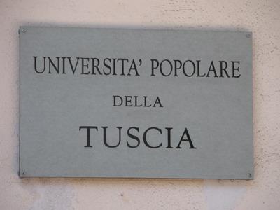 L'Università popolare della Tuscia indice il bando 'Attestato di benemerenza 2013'