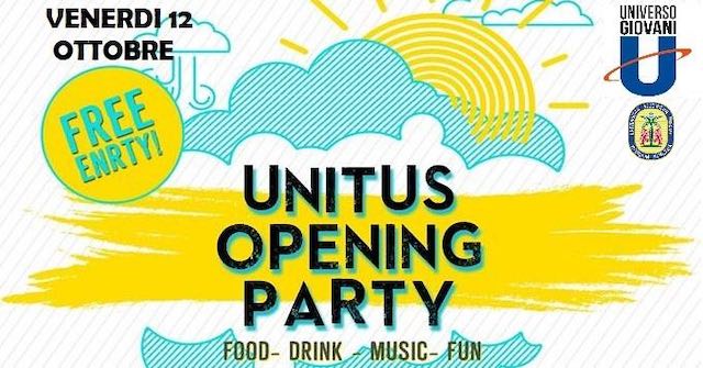 Unitus, Opening Party al Complesso di Santa Maria in Gradi