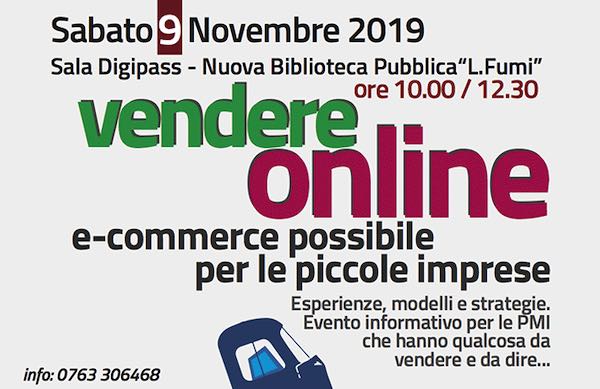 "Vendere online. E-commerce possibile per le piccole imprese"