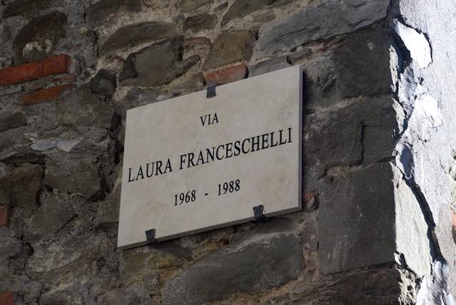 Intitolata la via dedicata a Laura Franceschelli, uccisa a vent'anni