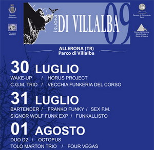 I Suoni di Villalba 2009 tra musica, natura e realtà. 4 giorni, 17 concerti, jam session e dj set 