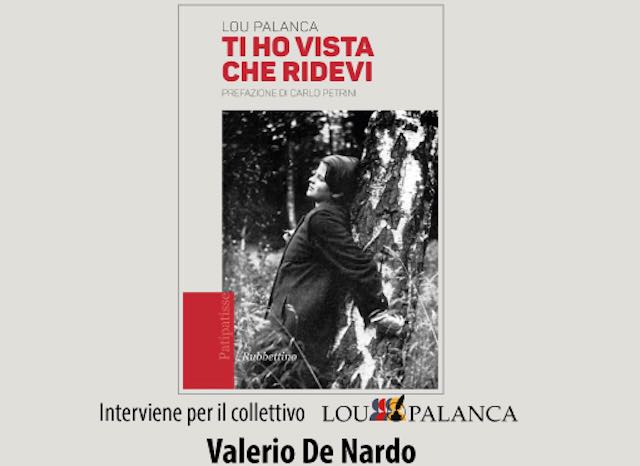 Si presenta il libro "Ti ho vista che ridevi" del collettivo di scrittura Lou Palanca