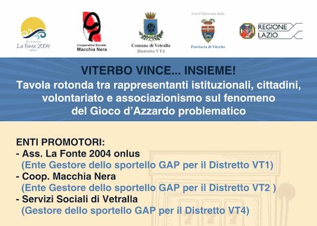 "Lazio in gioco", l'Istituto "Leonardo da Vinci" per il contrasto alla dipendenza da gioco d'azzardo