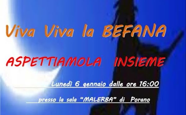 "Viva Viva la Befana". Alla Sala Malerba si festeggia l'Epifania