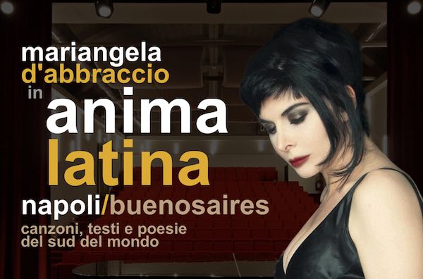 Al Teatro Consortium l'Anima Latina di Mariangela D'Abbraccio