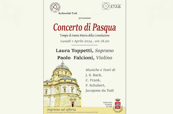 Concerto di Pasqua al Tempio di Santa Maria della Consolazione