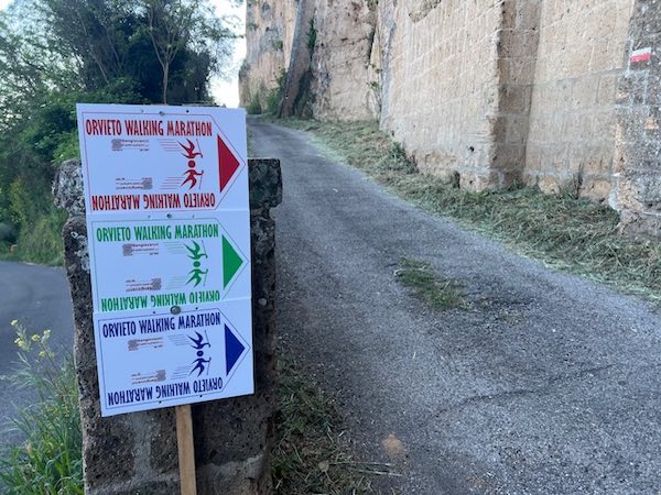 "Orvieto Walking Marathon", le disposizioni per la viabilità