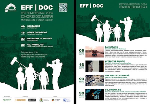 "Est Film Festival", maggio è il mese dei documentari