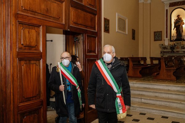 L'assessore Roberto Basili a Sepino per i festeggiamenti di Santa Cristina