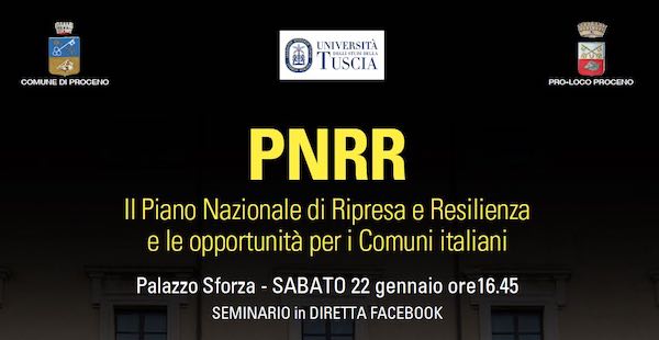 "Il PNRR e le opportunità per i Comuni". Incontro in diretta streaming da Palazzo Sforza
