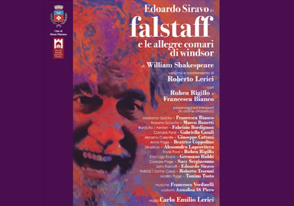 Per "Teatri in Rete", Edoardo Sitavo porta in scena "Falstaff e le allegre comari di Windsor" 